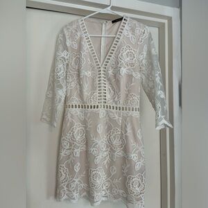 Intricate White Arc & Co Dress